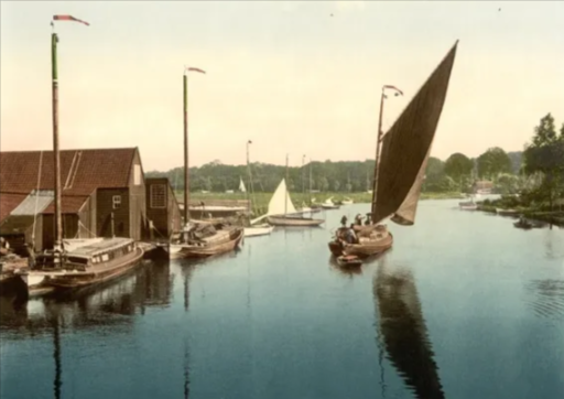 Vintage Norfolk Broads Wherry Images (3).png